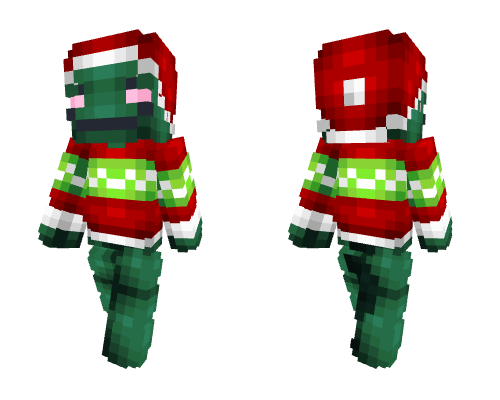 Christmas Jerry Minecraft skin