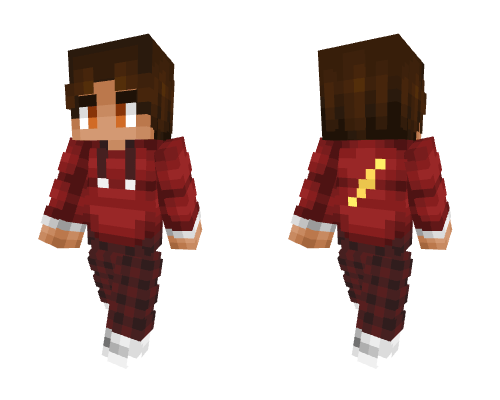 ThunderRedStar ~ Commission Minecraft skin