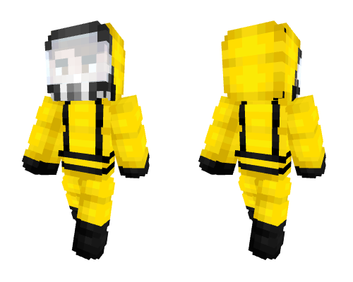 Biohazard And Radioactive Protection Guy Minecraft skin
