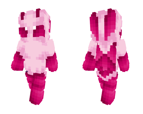 Rose Pink Moth Minecraft skin