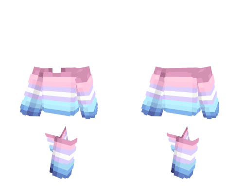 OB ~ Pride Bi Gender Sweater w/ Socks Minecraft skin