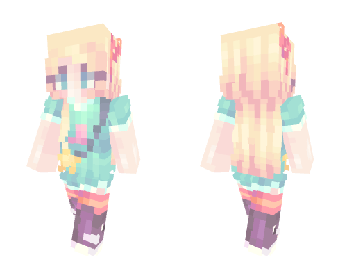 Star Butterfly - Star vs The Forces Of Evil Minecraft skin