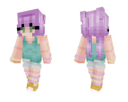 Pastel Magic Minecraft skin