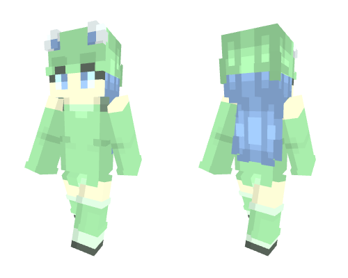 ~ frog's in town ~ Minecraft skin