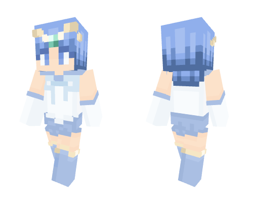 Sailor mercury Minecraft skin