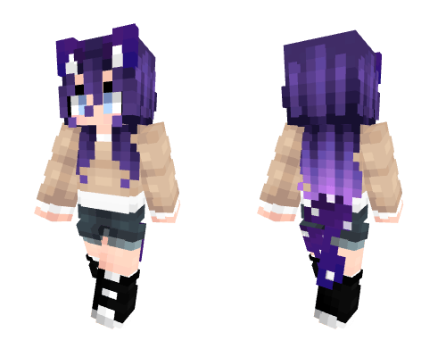 Astrum ~ Commission Minecraft skin