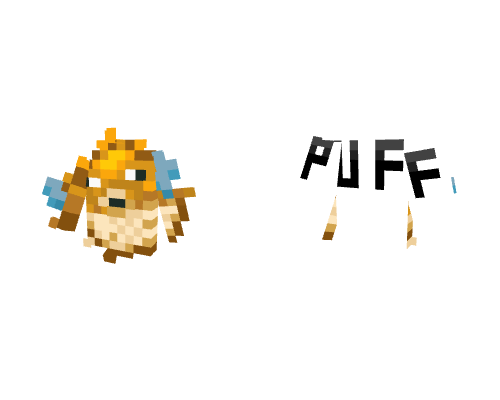 Pufferfish Minecraft skin