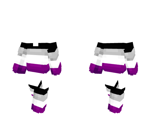 OB ~ Pride Ace Sweater w/ Socks Minecraft skin