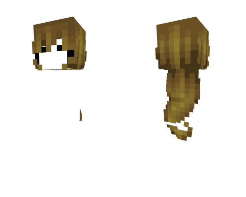 HB ~ Curled Autumn Yellow Minecraft skin