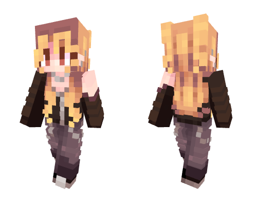 golden hour Minecraft skin