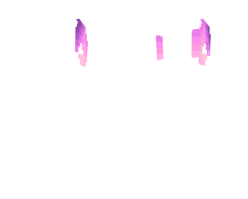 Horn Base - Sakura Purple & Pink Ramhorns