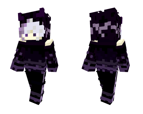 Purple Demon Minecraft skin