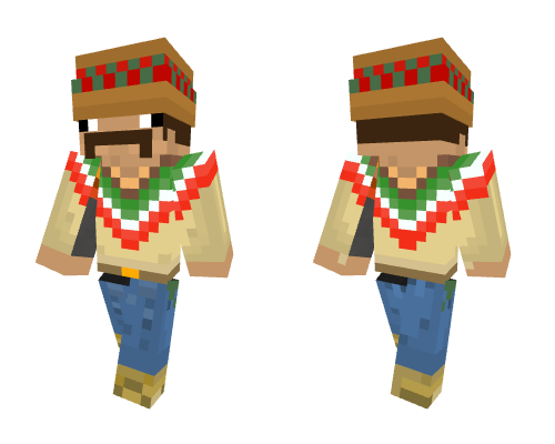 ITS MEXXICON BRO Minecraft skin