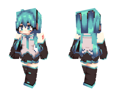 Miku Minecraft skin