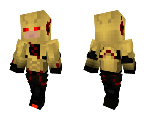 yellow flash Minecraft skin