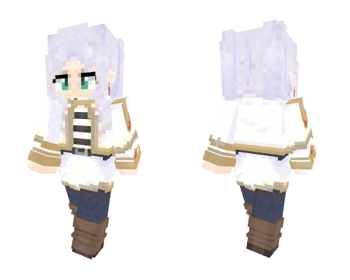 Frieren Minecraft skin