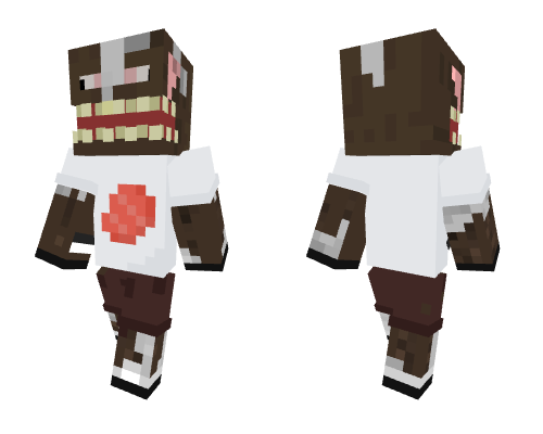 Freaky Cow Minecraft skin