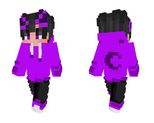 Purple dragon boy