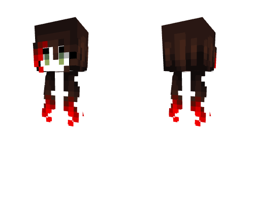 Female HB - Dark Brunette Pigtails 