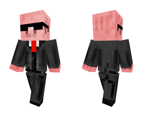 agent pig Minecraft skin