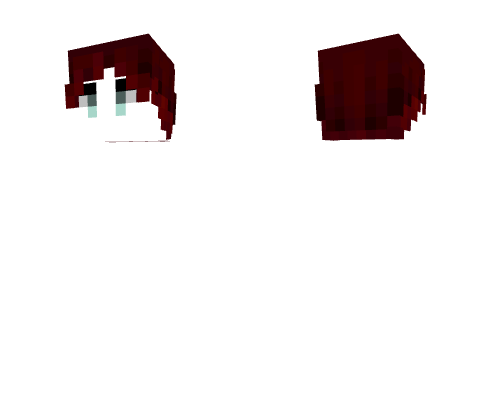 HB ~ Double Dark Blood Red Hair Ends
