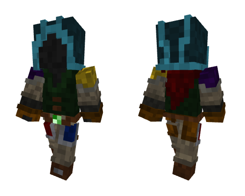 Blitzz assasin Minecraft skin