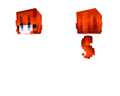 HB ~ Orange Ponytail