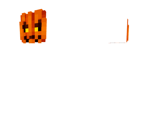 Hat Base - Scary Pumpkin Mask