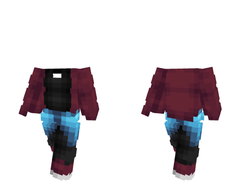 OB - Coat & Dark Shirt w/ Hanging Jacket