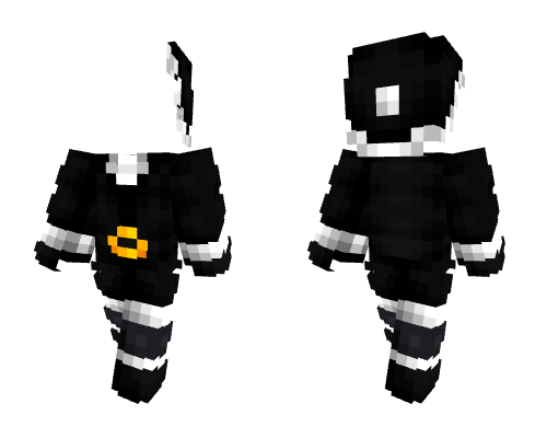 OB - Black Santa Suit w/ Black Hat