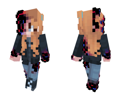 glitchsona outfit 2 Minecraft skin
