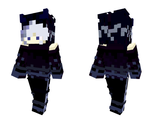 Blue Demon Minecraft skin