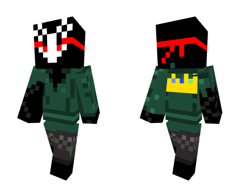 My first skin 2 (I added hands) Minecraft skin