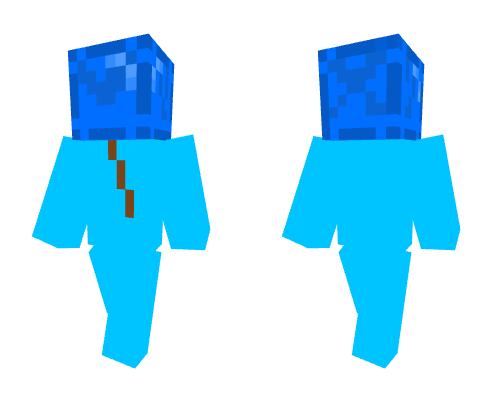 Blue Balloon head