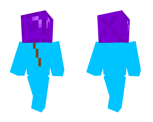 Purple Balloon Head