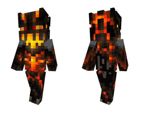Lava Monster Minecraft skin