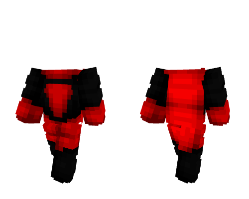OB - Black & Red Vilturmite Suit w/ Cape