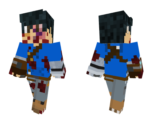 Bloody & Bruised War Freddysep Minecraft skin