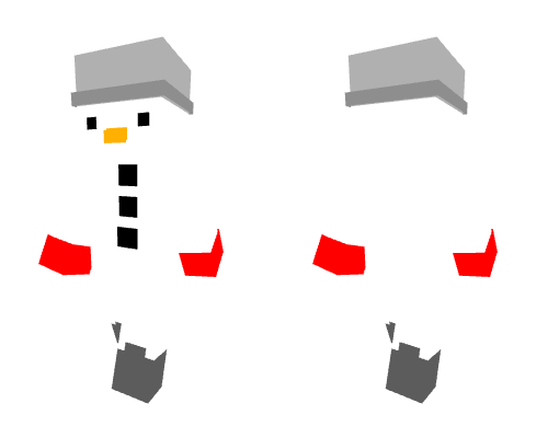 Snowman (Gloves) Minecraft skin