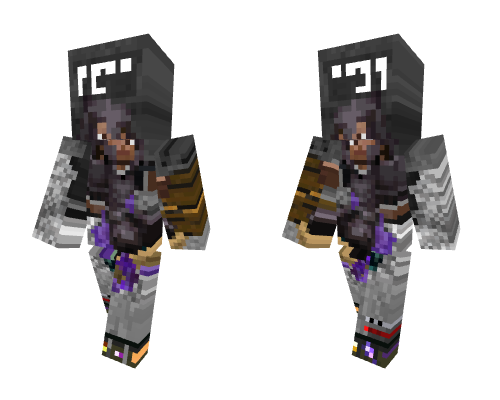 idk I turned a picture of me playing into a skin for Minecraft