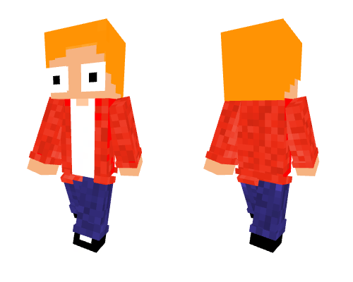 Fry Skin (Futurama) Minecraft skin