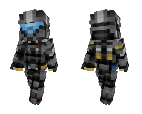 ODST Bullfrog - Halo Reach Minecraft skin