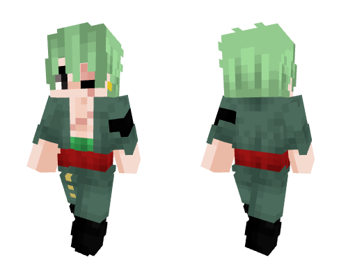 Zoro Minecraft skin