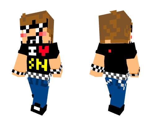 D3psy Minecraft skin
