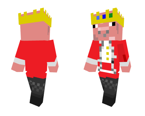 technoblade never dies Minecraft skin