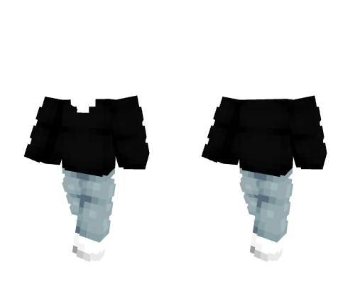 OB - Classic Black Sweater w/ Jeans
