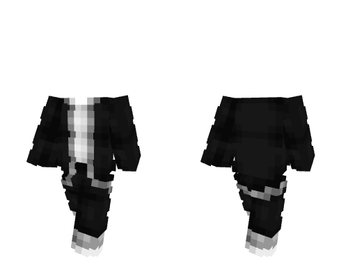 OB - Simple Black Coat w/ White Shirt & Jeans