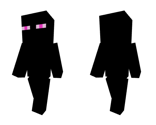 The Ender Man Minecraft skin