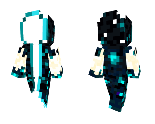 Warden Cape Minecraft skin