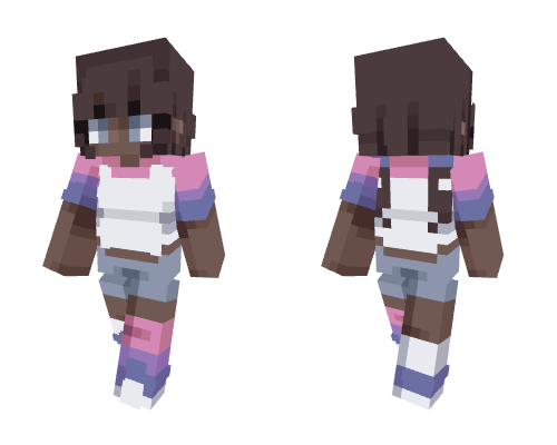 I Think I Like Girls, But I Think I Like Men Minecraft skin